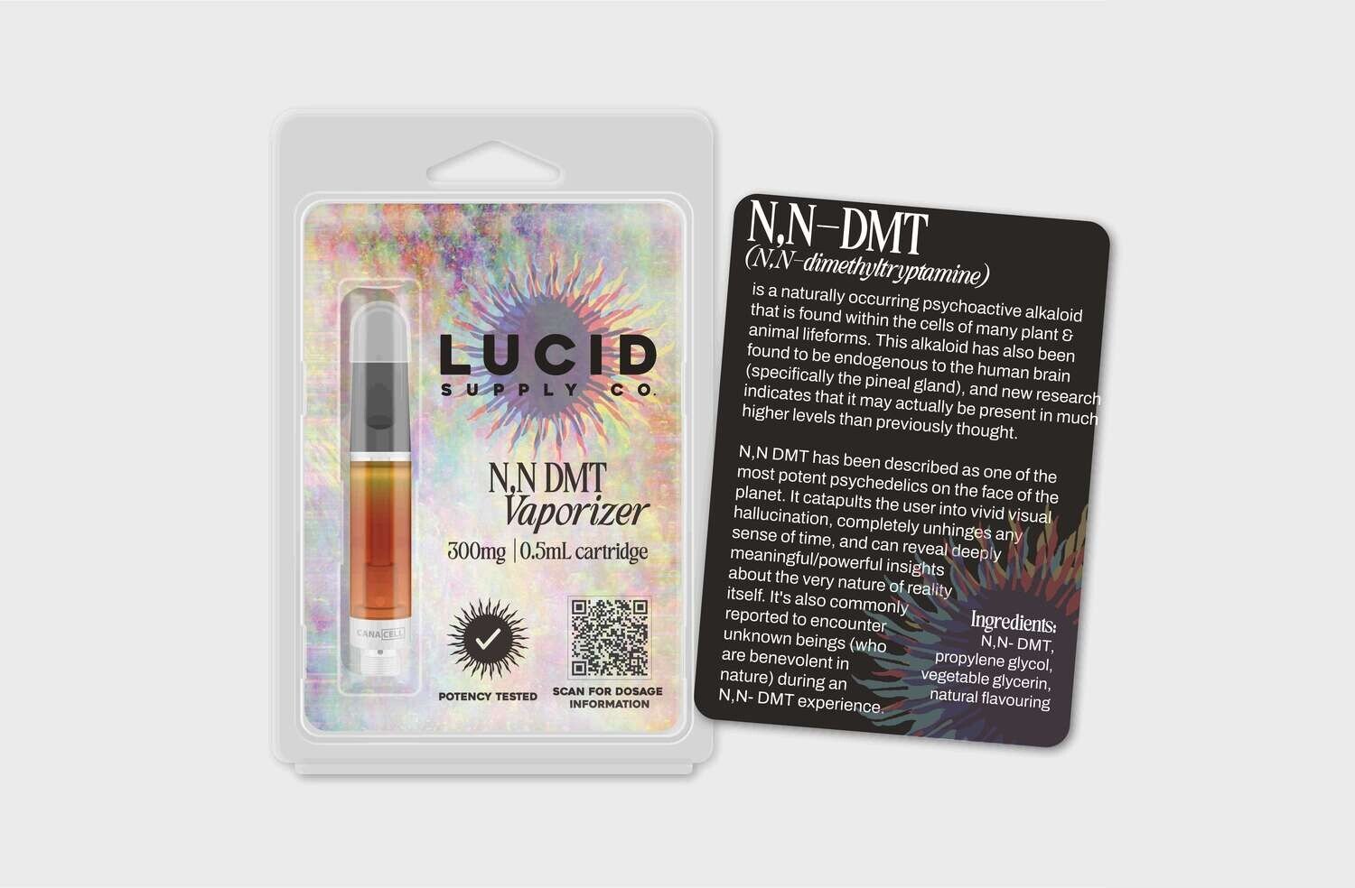 3416280362 N, N- DMT Vaporizer Cartridge 0.5mL